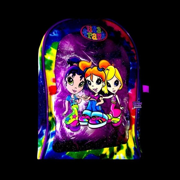 Lisa Frank Handbags - Lisa Frank Y2K Vintage Tie Dye Mini Backpack